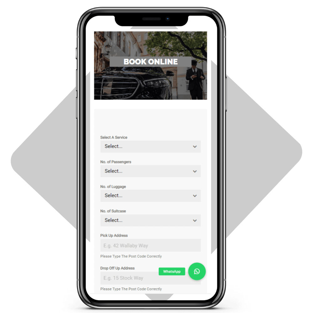 "Relax and enjoy your ride to the airport with us."